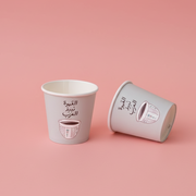 Qasayed/Mini Paper Cups -Coffee Drinks- 35pcs
